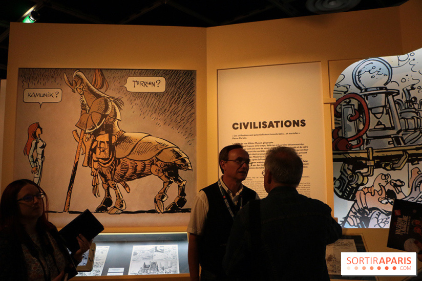 Valerian et Laureline à la Cité des Sciences et de l'Industrie