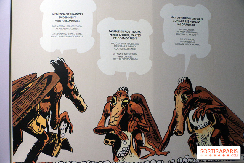 Valerian et Laureline à la Cité des Sciences et de l'Industrie