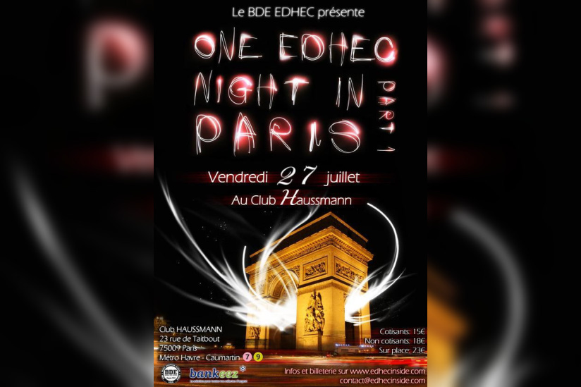 One EDHEC Night In Paris
