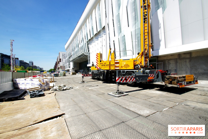 La U Arena en travaux