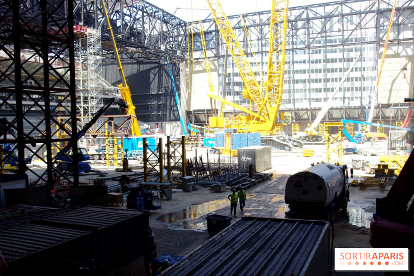 La U Arena en travaux