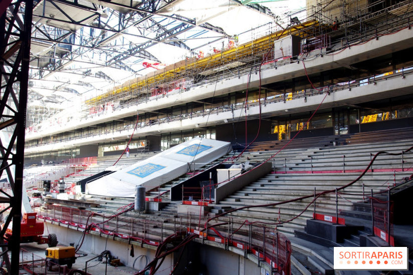 La U Arena en travaux