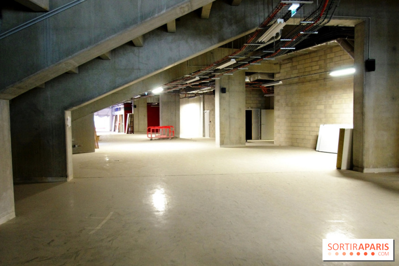 La U Arena en travaux