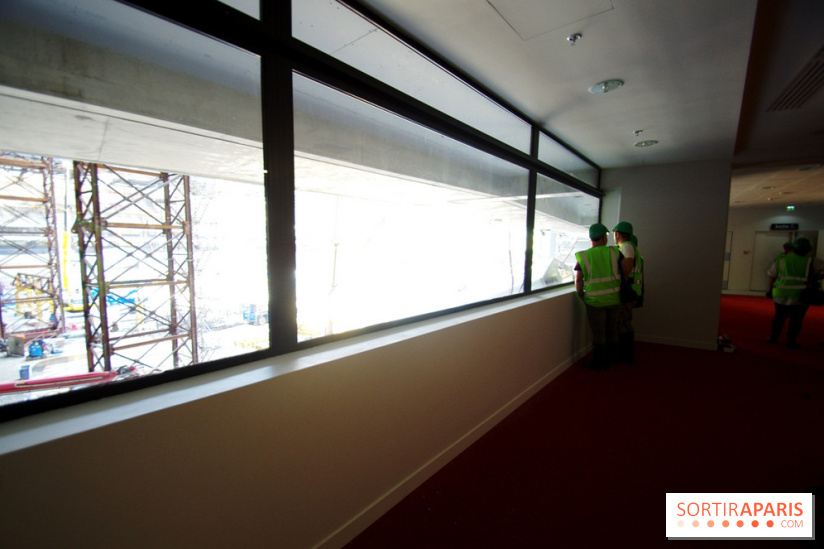 La U Arena en travaux