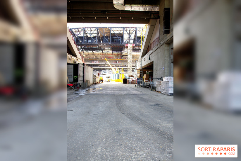 La U Arena en travaux