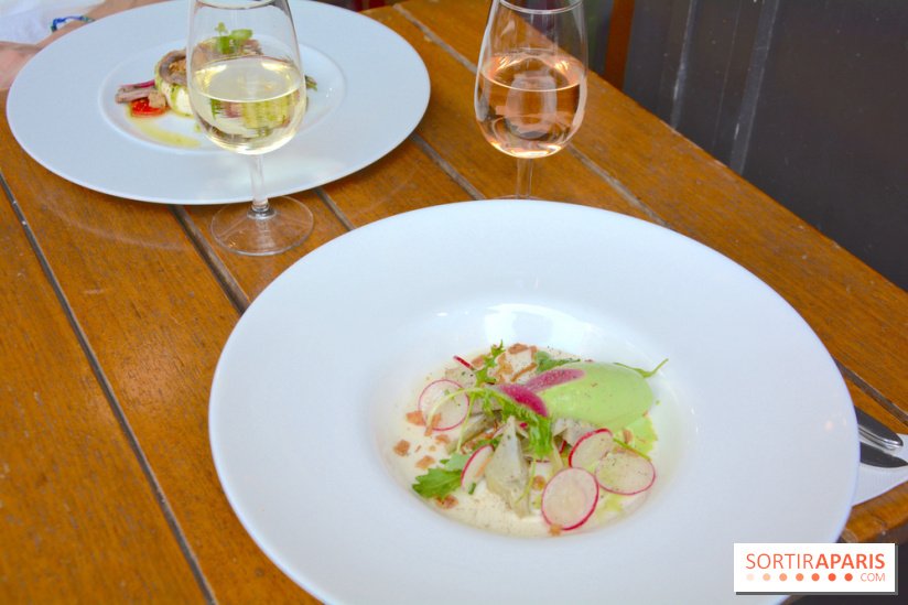 La carte estival du Pré Verre