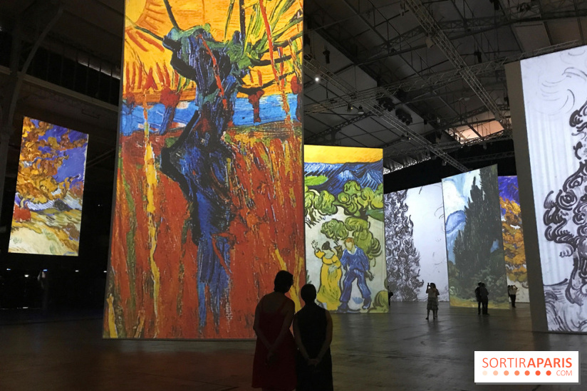Imagine Van Gogh à la Grande Halle de la Villette