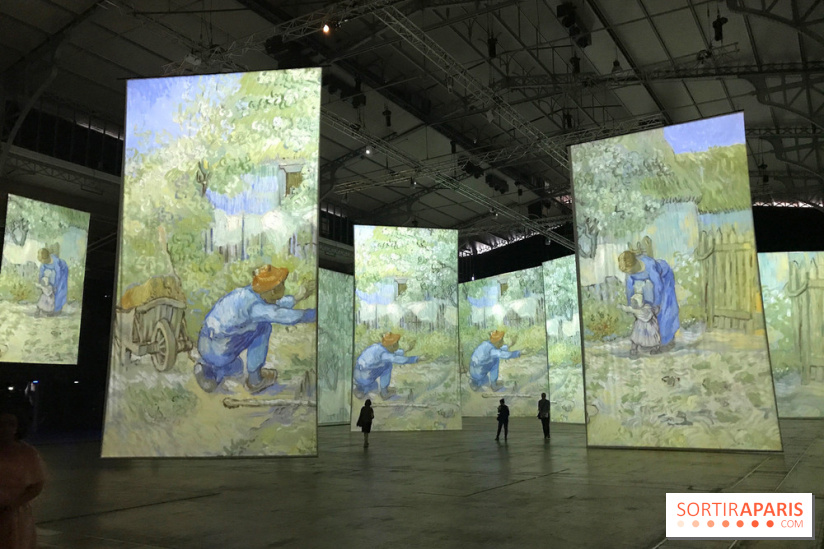 Imagine Van Gogh à la Grande Halle de la Villette