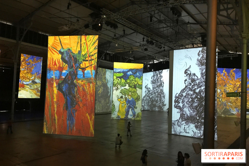Imagine Van Gogh à la Grande Halle de la Villette