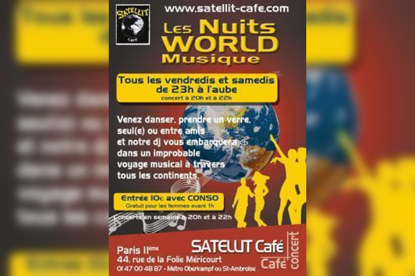 Nuits World Music pour danser jusqu'à l'aube