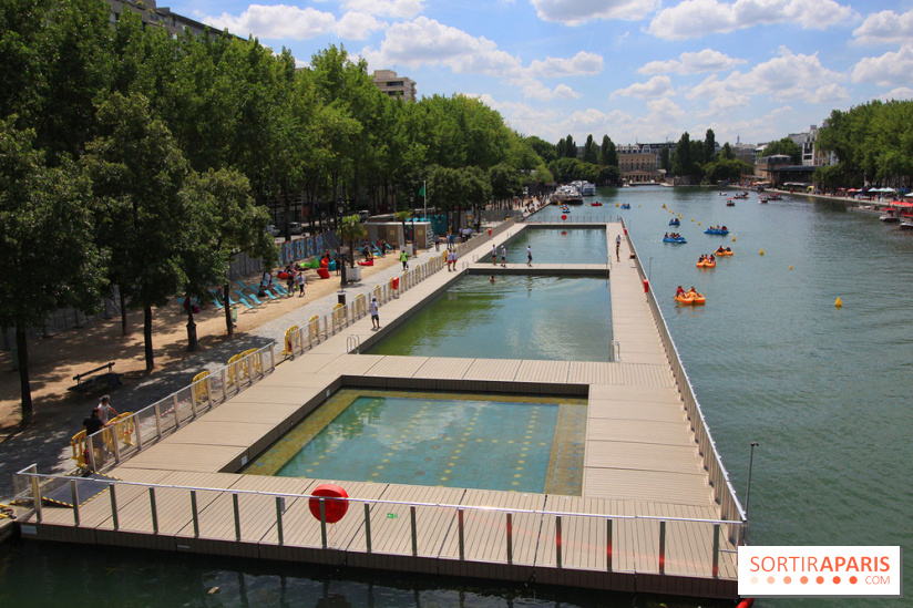 La baignade Bassin de la Villette