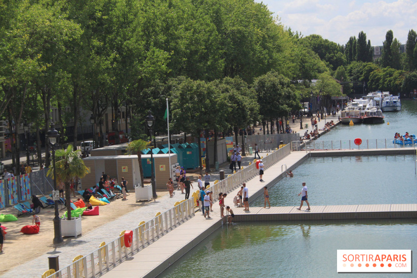 La baignade Bassin de la Villette