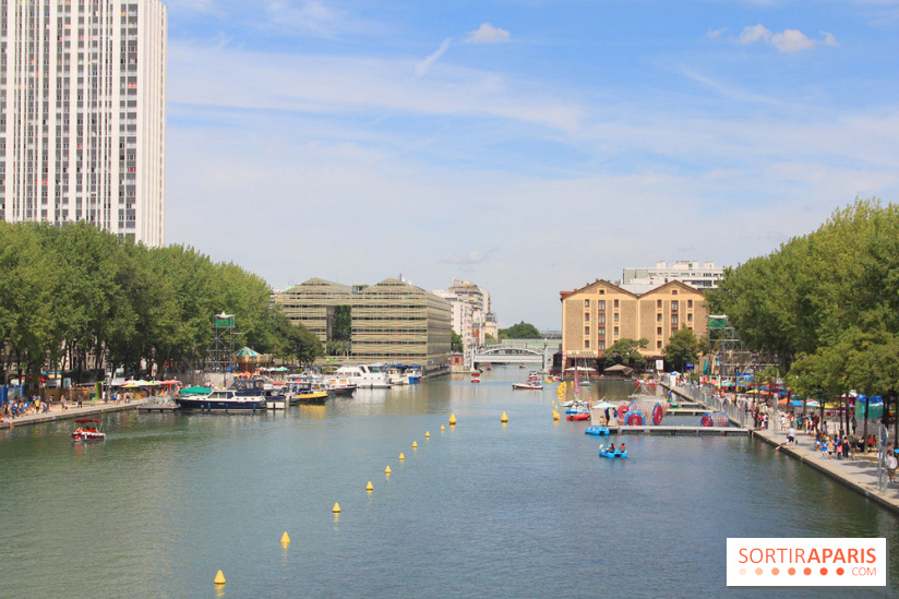 La baignade Bassin de la Villette