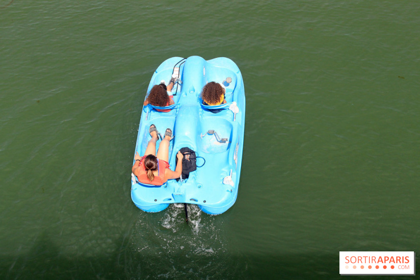 La baignade Bassin de la Villette