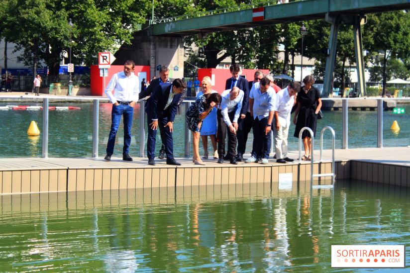 La baignade Bassin de la Villette