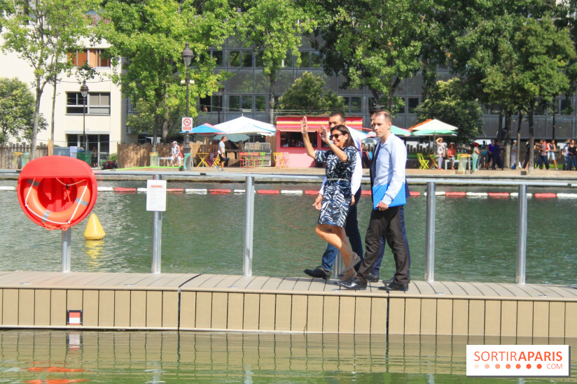 La baignade Bassin de la Villette