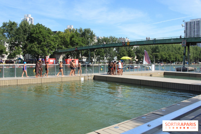 La baignade Bassin de la Villette