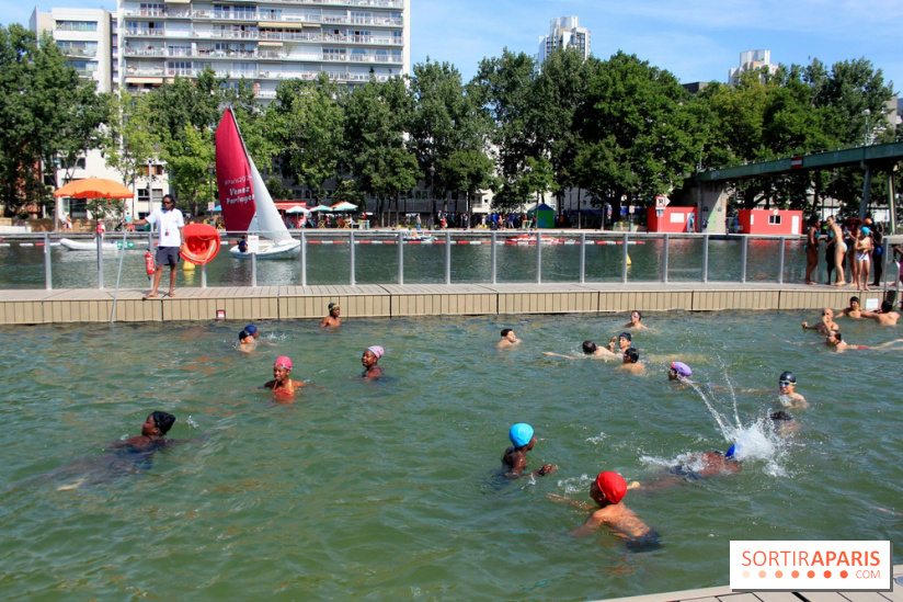 La baignade Bassin de la Villette