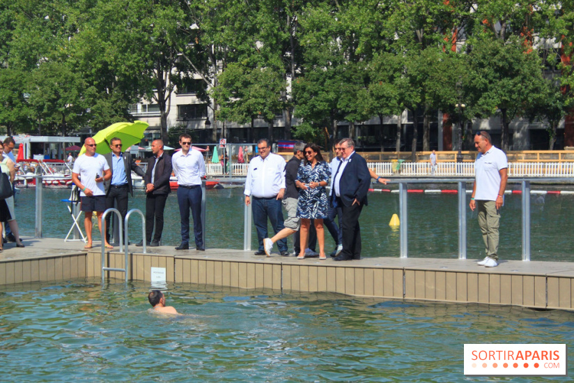 La baignade Bassin de la Villette