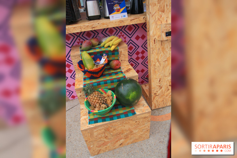 Une plage Colombienne sur les Berges de Seine