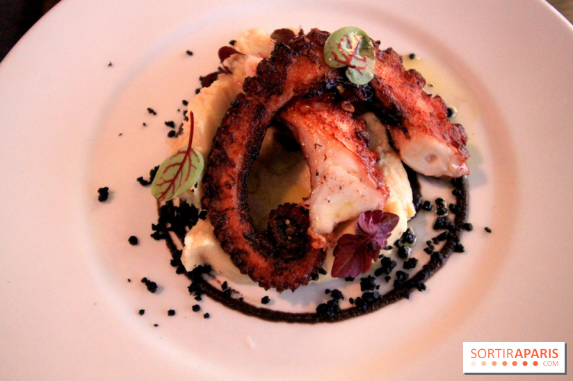 L'Atelier Ramey - poulpe et houmous