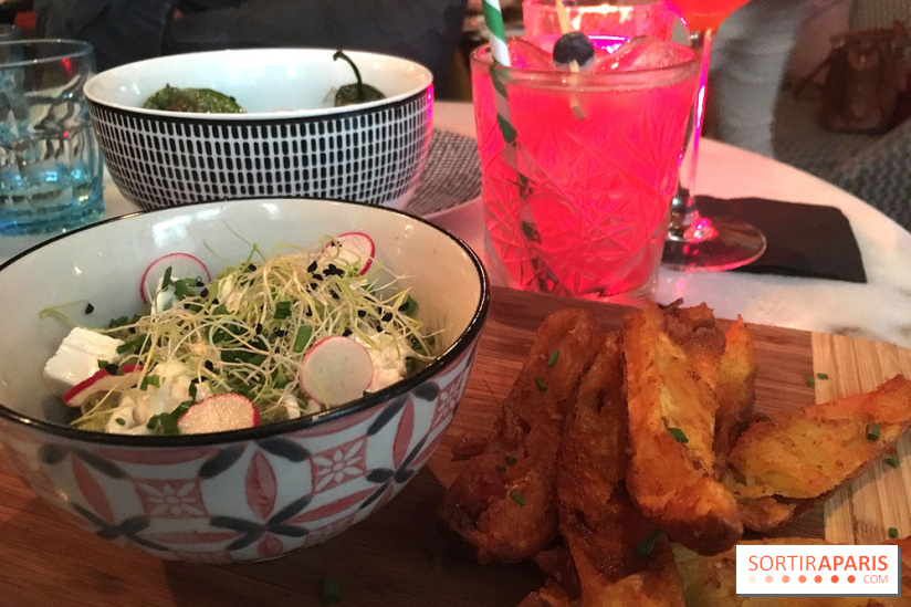 La carte de Victoria Mac Garvey au Maria Magdalena - guacamole/frites de patates douces