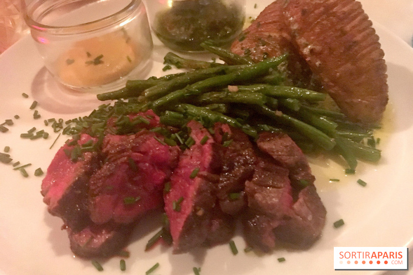 La carte de Victoria Mac Garvey au Maria Magdalena - bœuf slicé