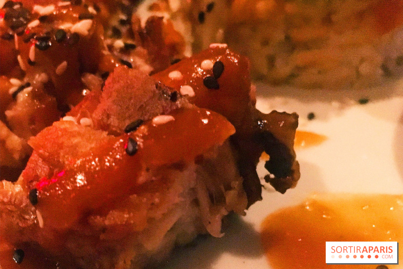 La carte de Victoria Mac Garvey au Maria Magdalena - porc tonkatsu