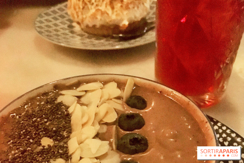 La carte de Victoria Mac Garvey au Maria Magdalena - acaï bowl et tarte au citron