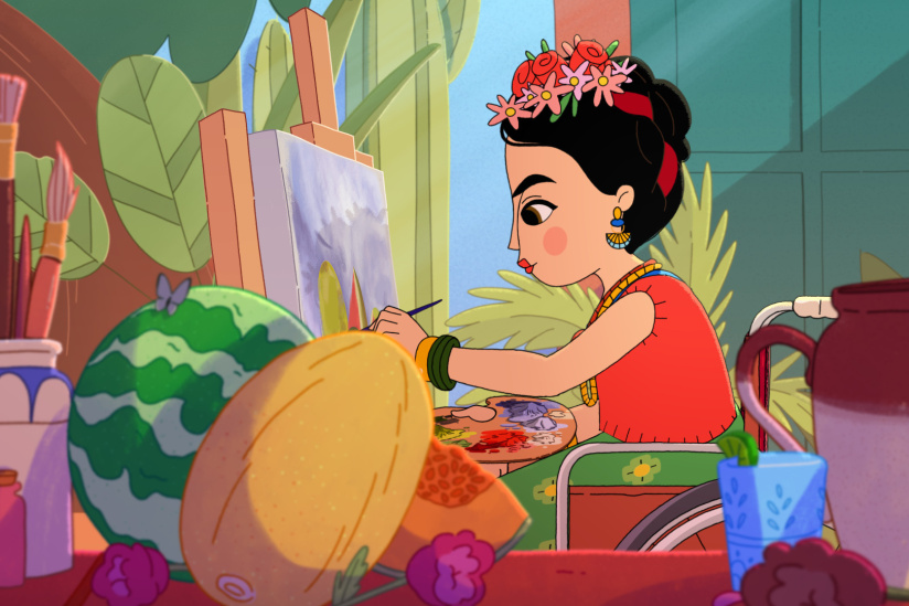 Hola Frida : le film d’animation inspiré par la jeunesse de Frida Kahlo