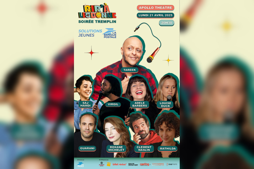 Rir’ A Lisbonne 2 : un tremplin d’humour pour les jeunes talents à l’Apollo Théâtre