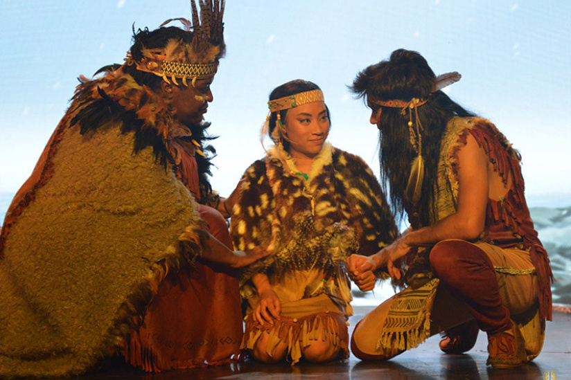 Pocahontas, le musical – Spectacle familial au Théâtre Gaité Rive Gauche