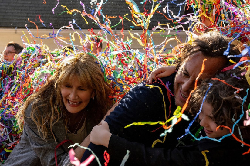 Is This Thing On?: Laura Dern, Will Arnett, Calvin Knegten