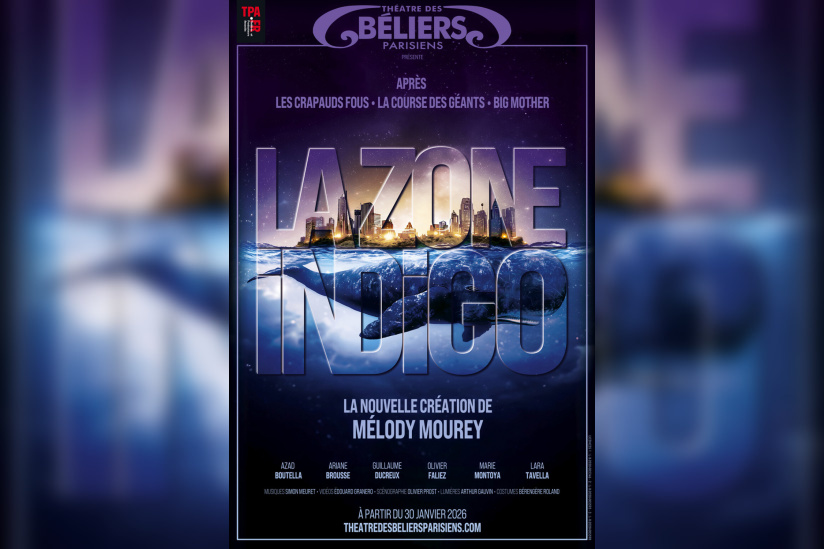 La Zone Indigo : thriller d’anticipation au Théâtre des Béliers Parisiens