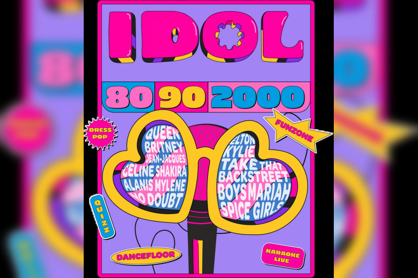 IDOL : une soirée immersive au cœur des années 80, 90 et 2000
