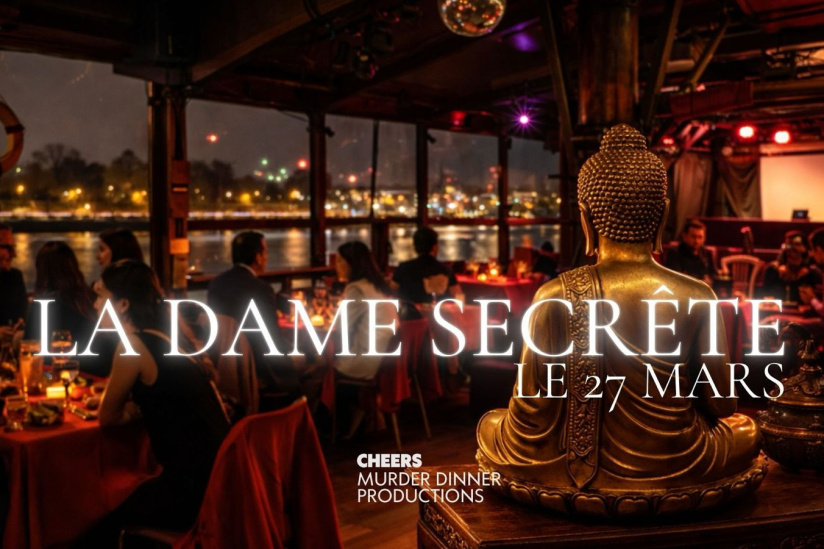 La Dame Secrète : un dîner enquête immersif à bord de La Dame de Canton