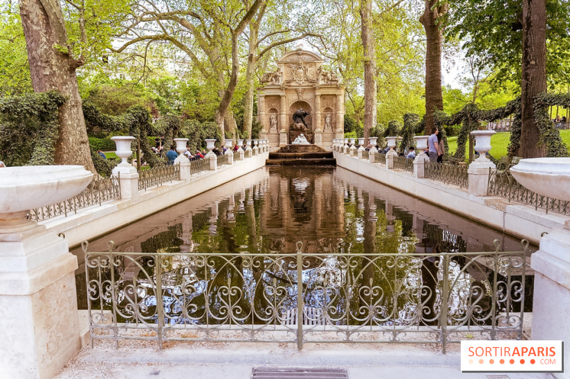 La fontaine Médicis au Jardin du Luxembourg