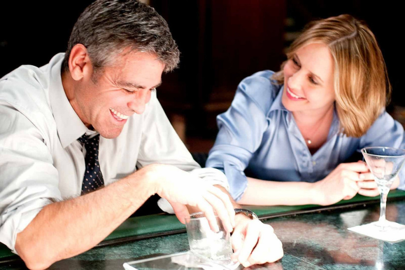 In the air : George Clooney et Vera Farmiga