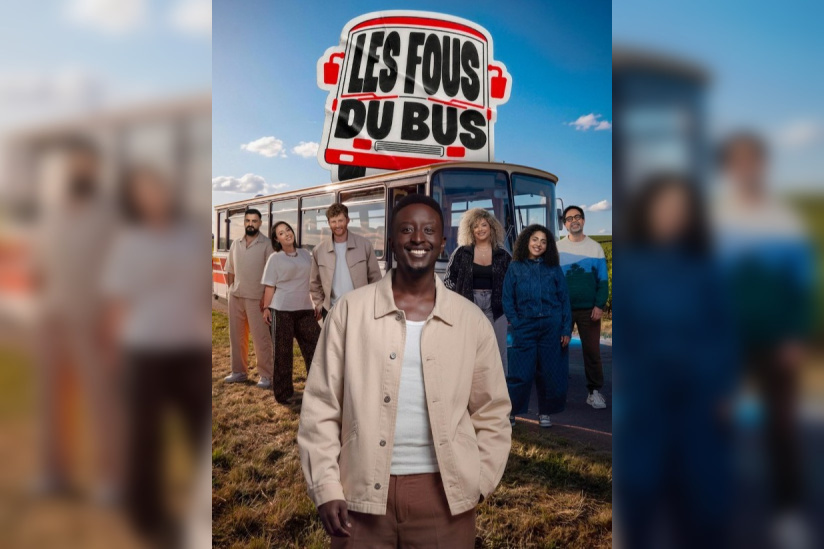 Les Fous du Bus sur Prime Video : Ahmed Sylla entraîne six humoristes sur les routes de France