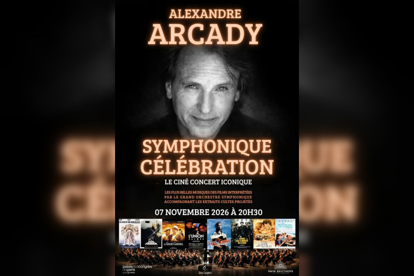 Alexandre Arcady : un ciné-concert symphonique au Palais des Congrès le 7 novembre