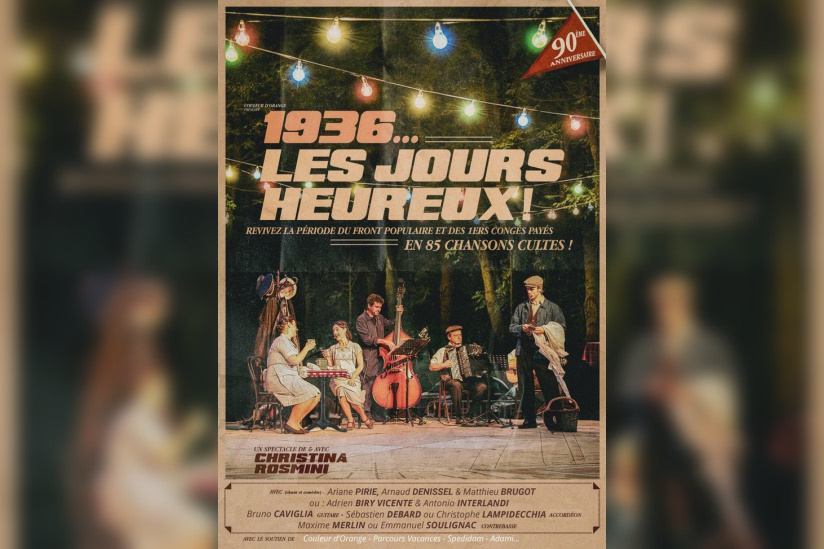 1936, Les Jours heureux : un spectacle musical gratuit à Paris