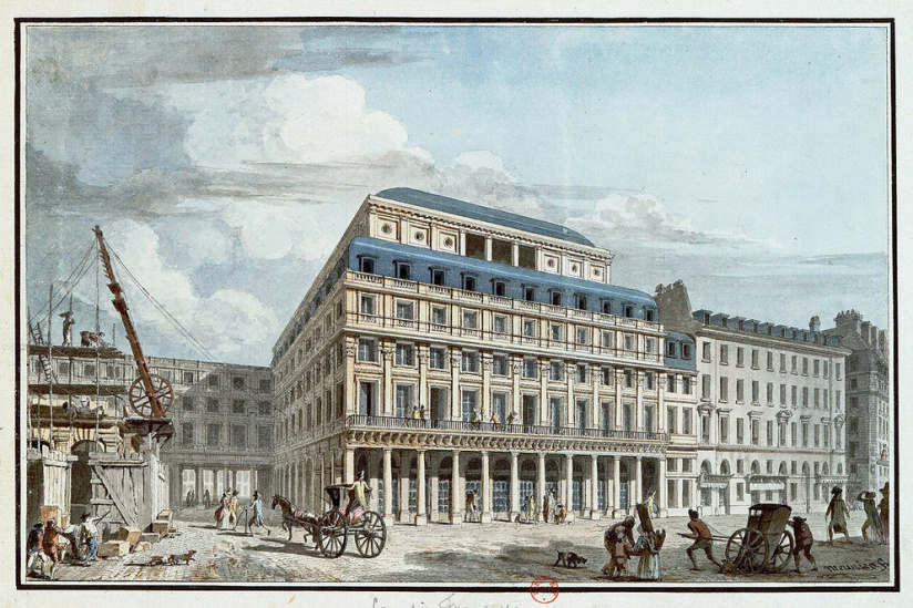 Vue historique de la Comédie-Française