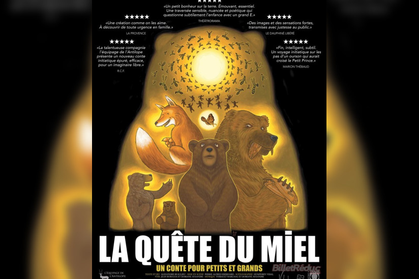 La Quête du Miel au théâtre Nesle