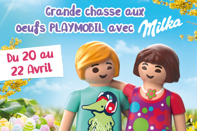 Chasse aux oeufs de Pâques 2019 au Playmobil Funpark 