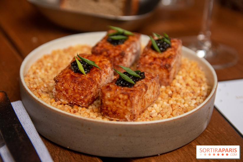 Le chef Tomy Gousset met le Caviar d’Aquitaine à l'honneur dans ses trois restaurants