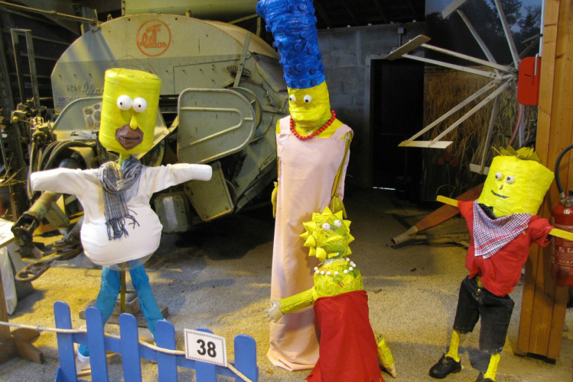 La fête de l'épouvantail 2020 au Musée de la Moisson