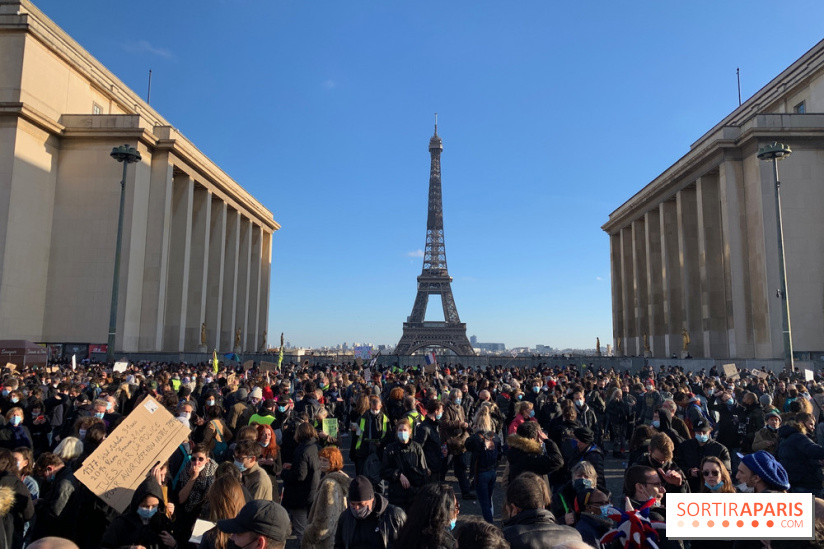 "Sécurité globale" : nouvelle manifestation prévue place du Trocadéro à Paris ce samedi 