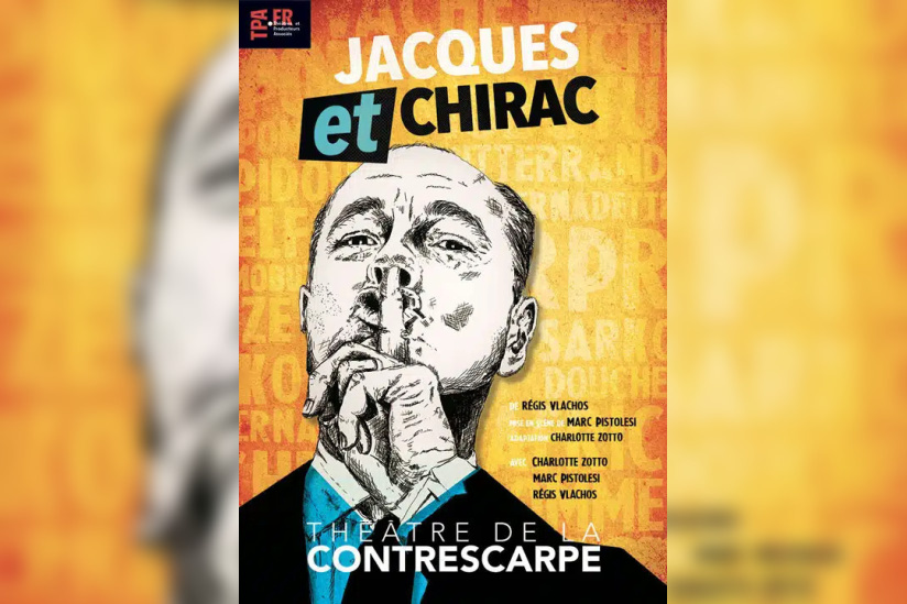 "Jacques et Chirac" : un spectacle captivant au Théâtre de la Contrescarpe à Paris