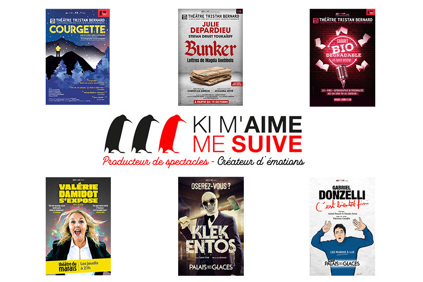 Ki M'aime Me Suive, producteur de spectacles et créateur d'émotions à Paris