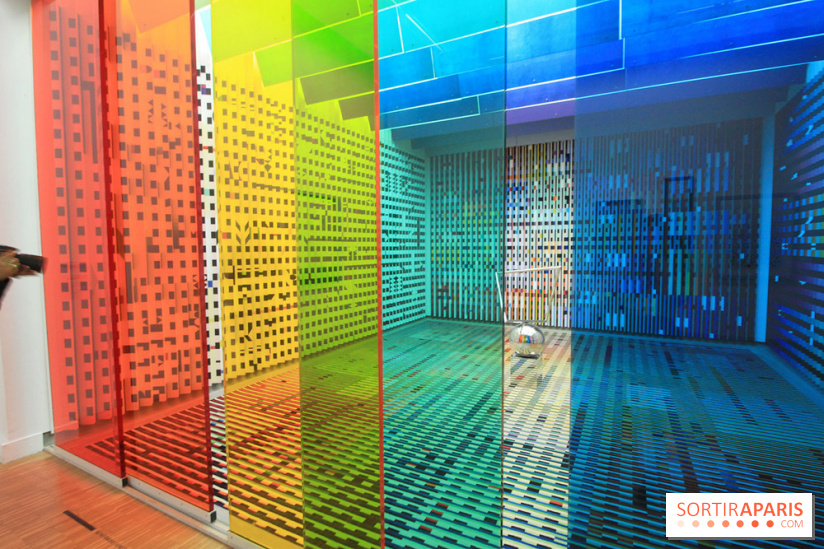 Musée en Œuvre(s) au Centre Pompidou - antichambre des appartements du Palais de l'Elysée sous Pompidou, Yaacov Agam